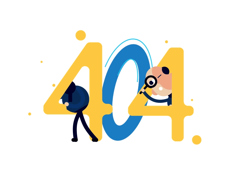 404 error animated